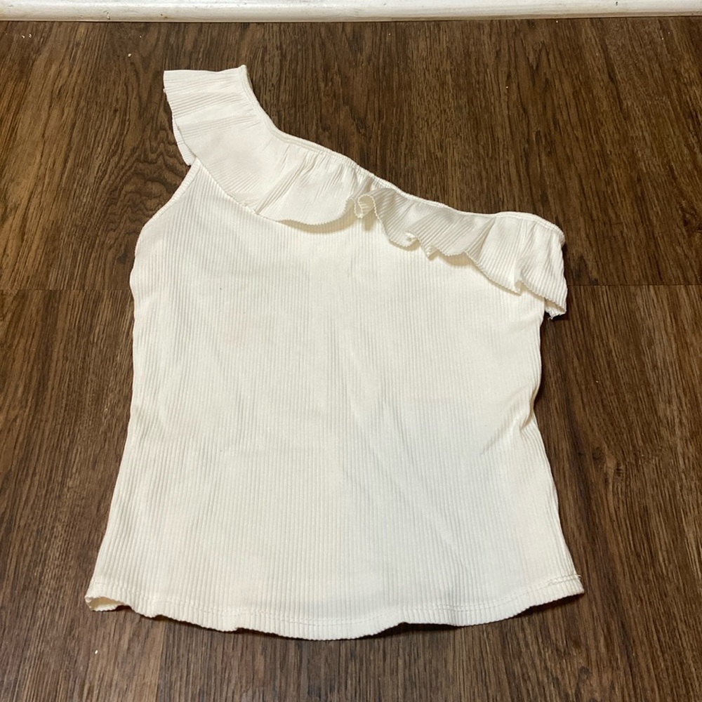 White off the shoulder